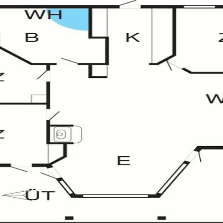 Holiday home 8 Person Holiday Home In Ulfborg *